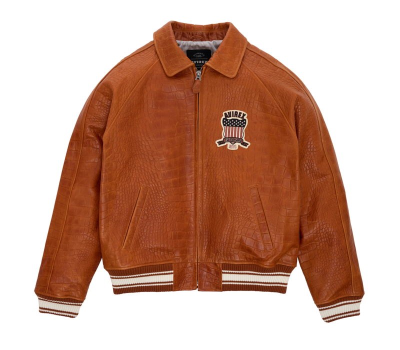 Croc Print Avirex Limited Edition – Daniel's Leather