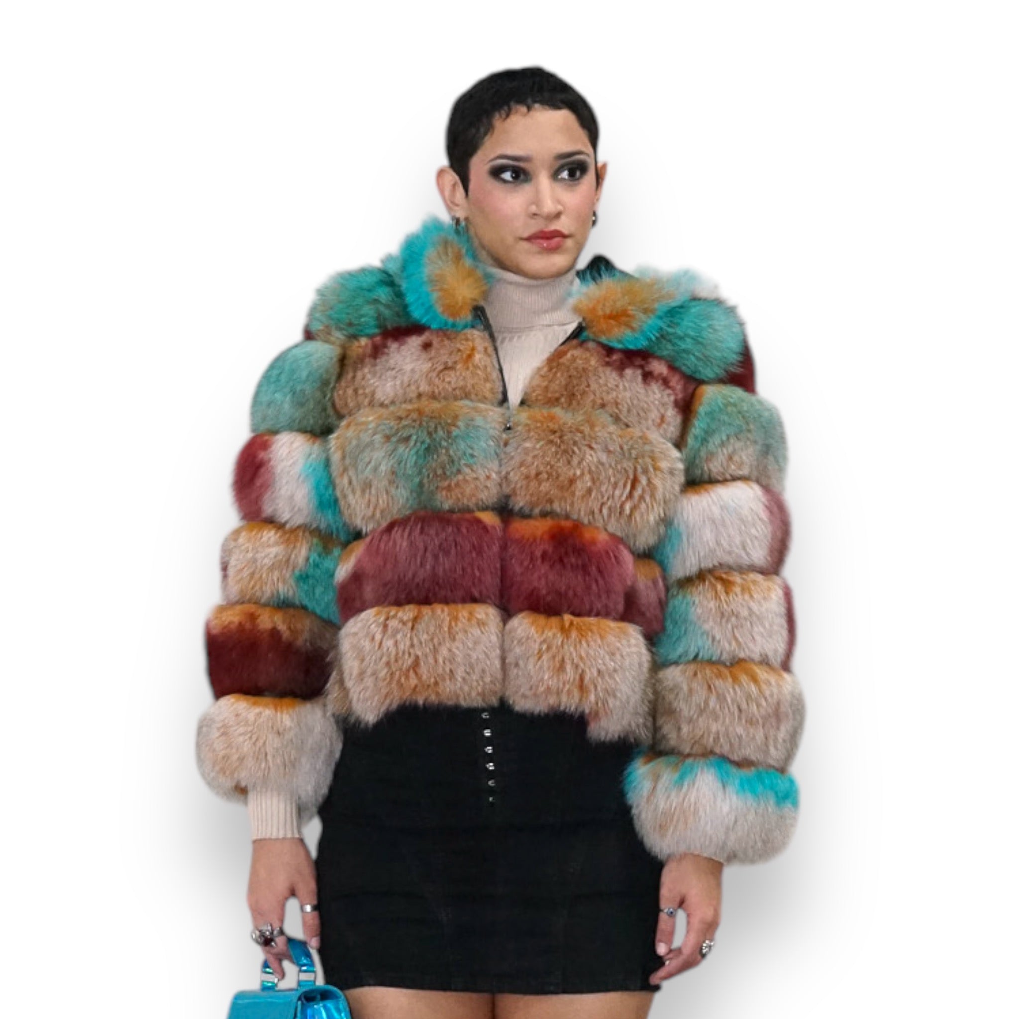 Blended Multicolor Fox – Daniel's Leather