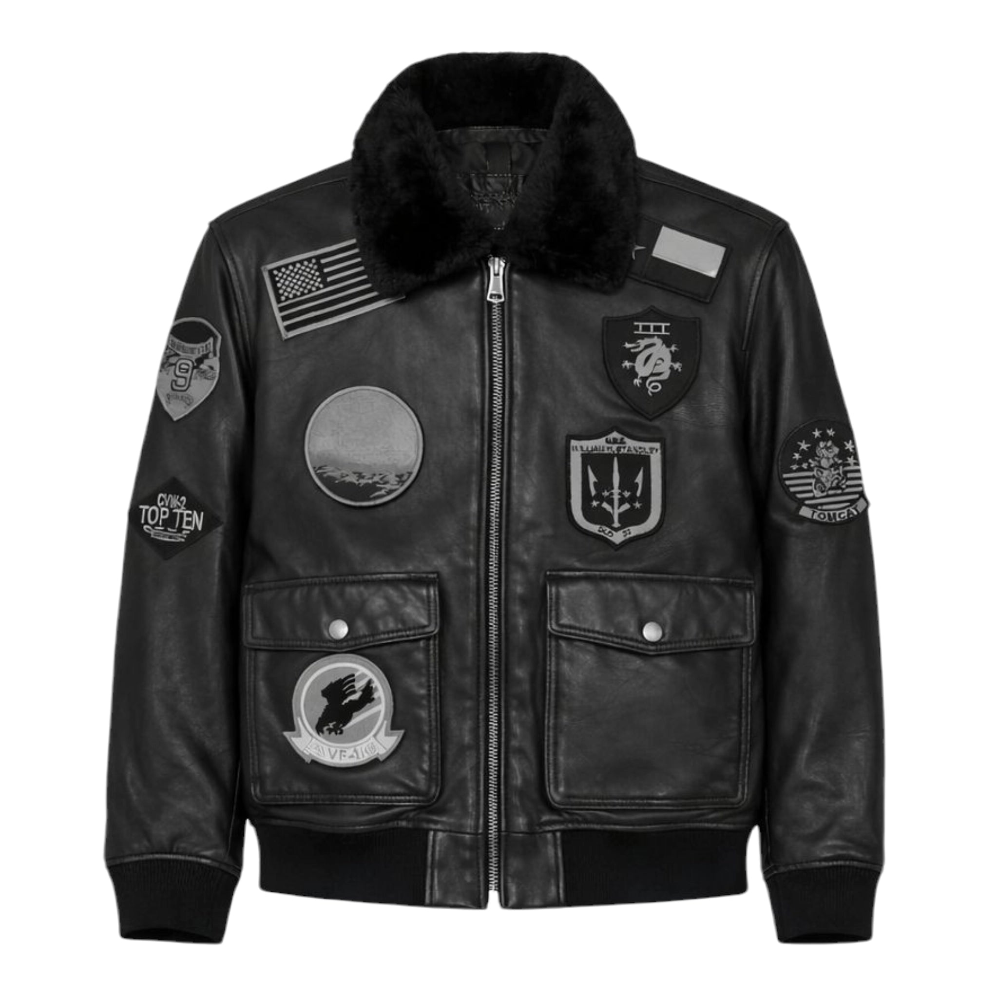 Blackout Command Aviator Jacket – Daniel's Leather
