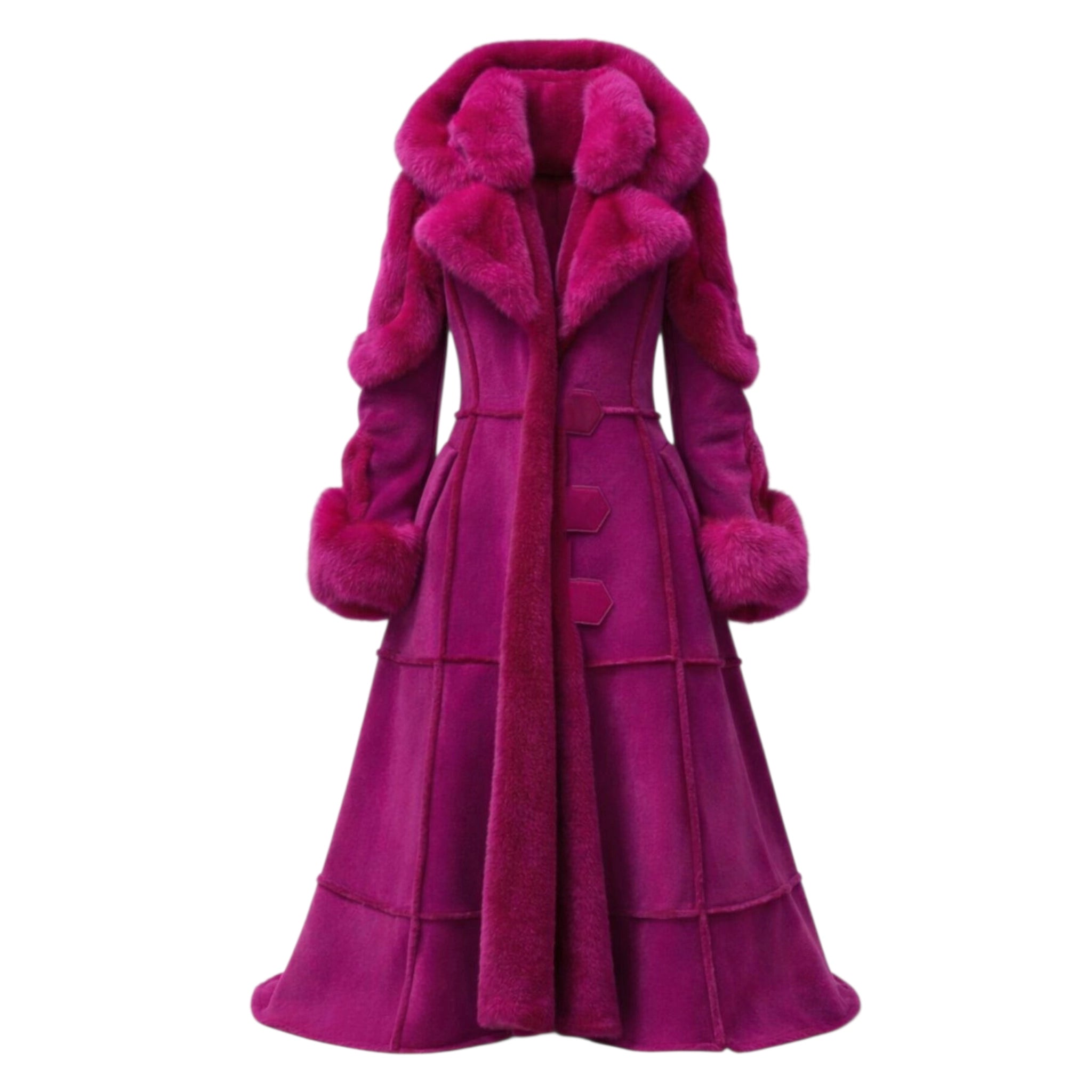 Dragging Shearling with Fox – Daniel's Leather