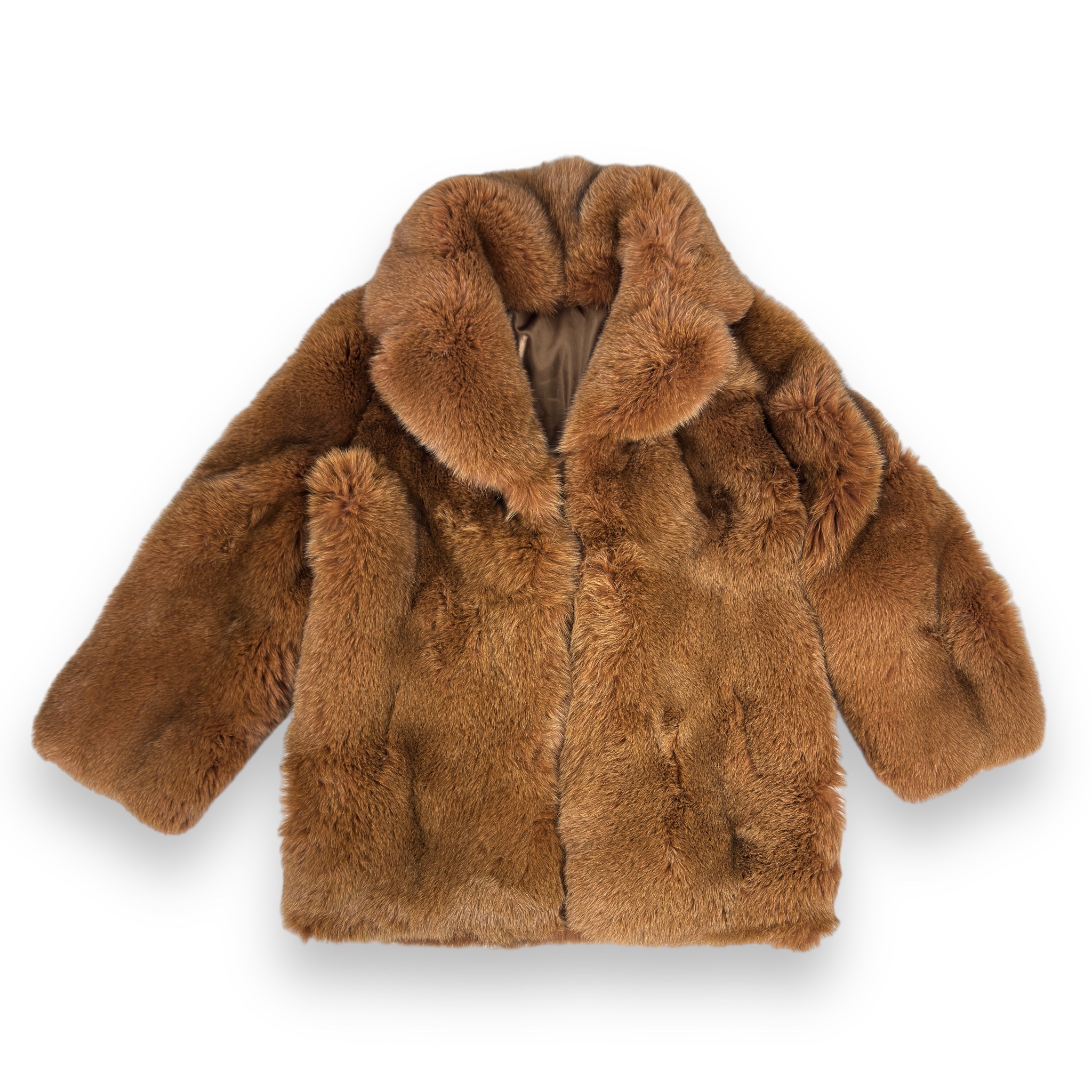 Men's Crystal Fox Fur Stroller Coat – LeatherKloset