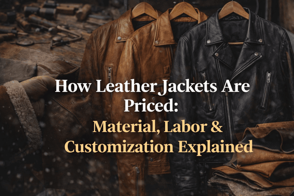 How Leather Jackets Are Priced: Material, Labor & Customization Explained