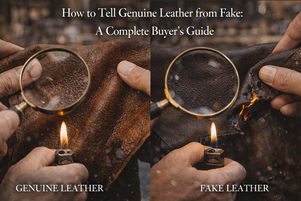 How to Tell Genuine Leather from Fake: A Complete Buyer’s Guide