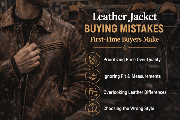 Leather Jacket Buying Mistakes First-Time Buyers Make