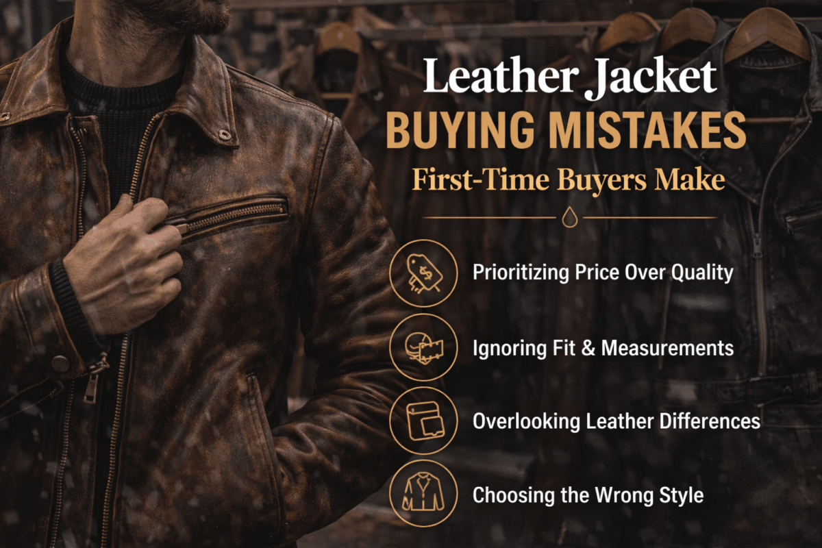 Leather Jacket Buying Mistakes First-Time Buyers Make