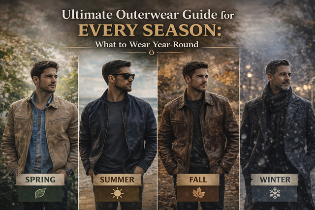 Ultimate Outerwear Guide for Every Season: What to Wear Year-Round