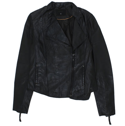 Classical Black Leather Jacket