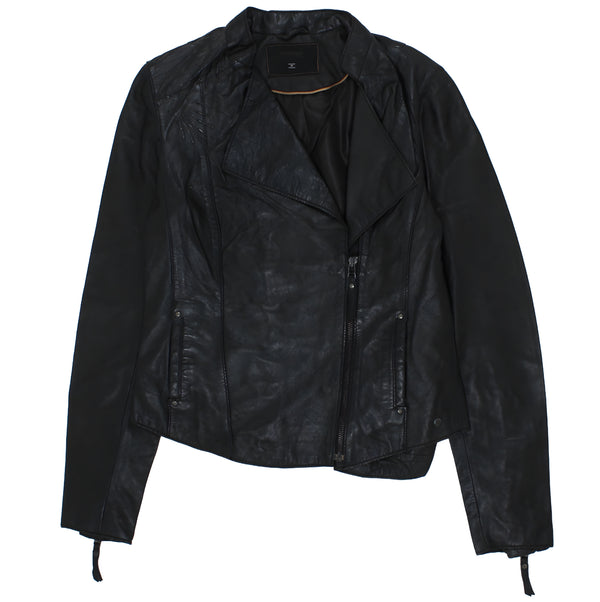 Classical Black Leather Jacket