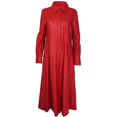 Leather Trench Coat