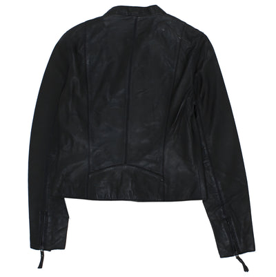 Classical Black Leather Jacket
