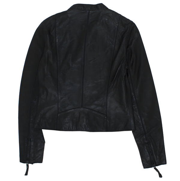 Classical Black Leather Jacket