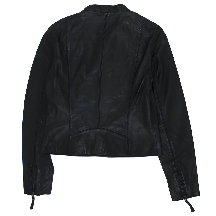 Classical Black Leather Jacket