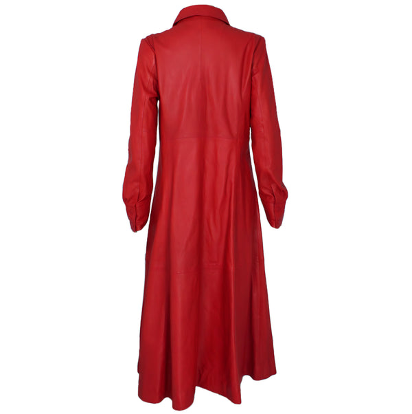Leather Trench Coat