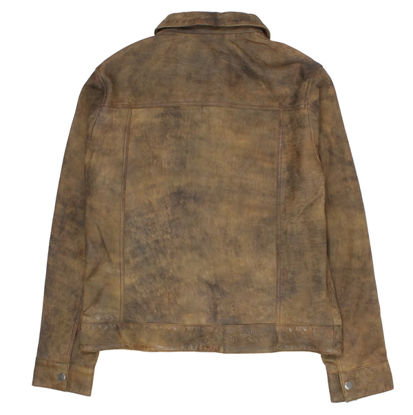 Suede Jean Jacket