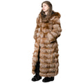 Full Length Fox Fur with Hood