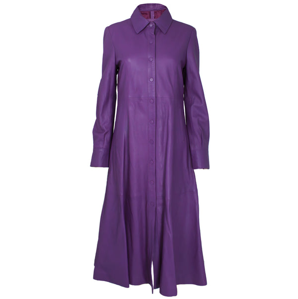 Leather Trench Coat