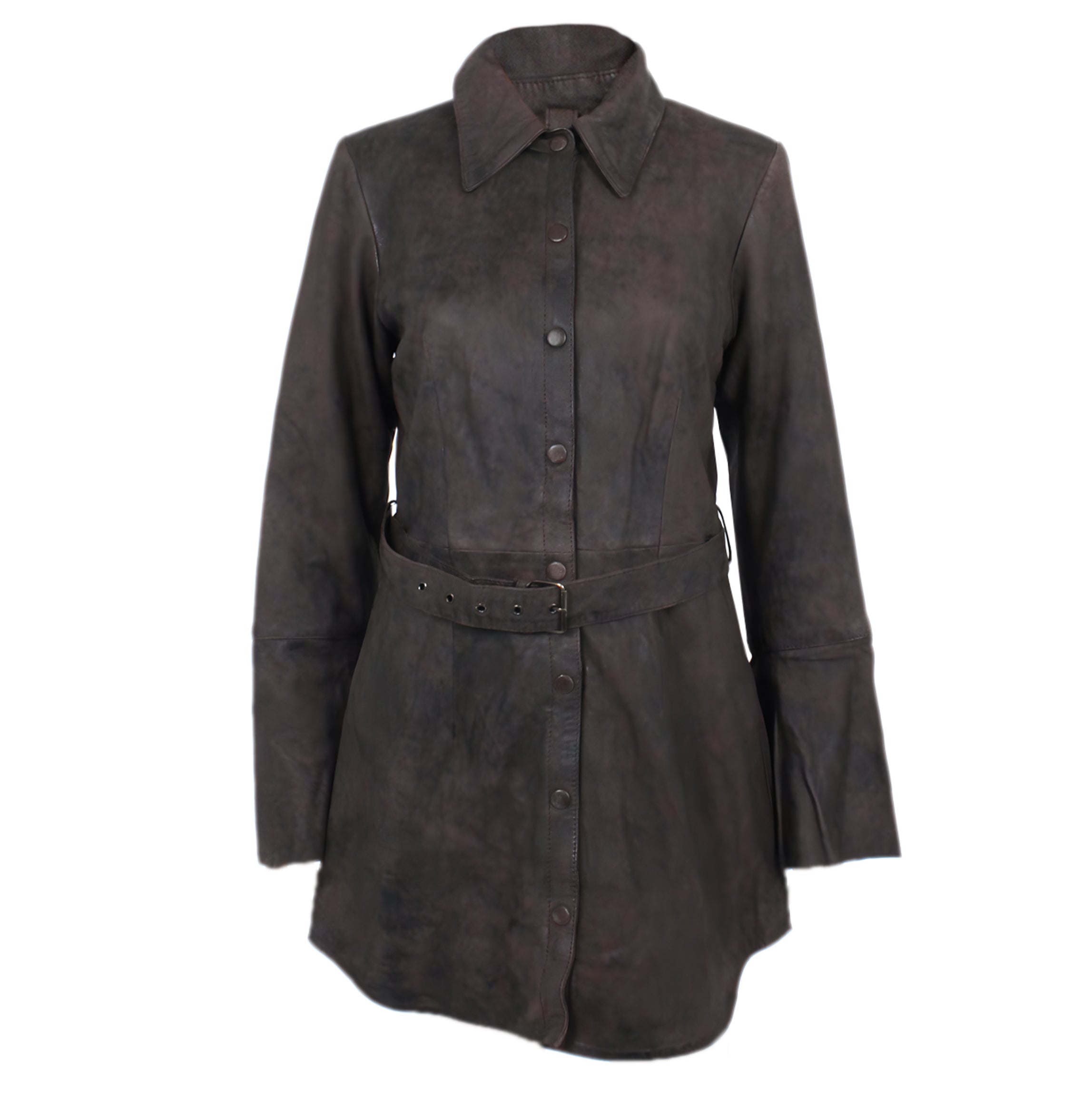 melt the lady ボディコードメルティングジャケット 3/4 Strapped Lambskin Coat – Daniel's Leather