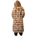 Full Length Fox Fur with Hood
