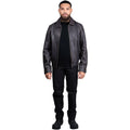 Classic Leather Bomber Jacket