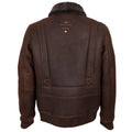 Aviator Style Shearling Jacket