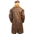 3/4 Men Double Breasted Shearling