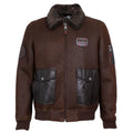 Aviator Style Shearling Jacket