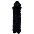 4 in 1 Fox Fur Coat With Removable Hood, Sleeves and Body