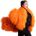 Mongolian Lamb Fur Tote