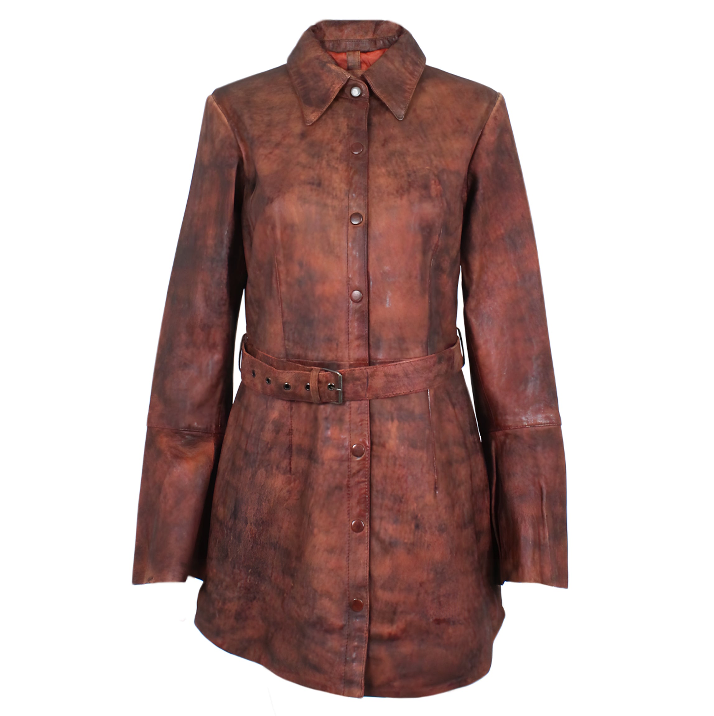 アメリヴィンテージ MILITARY LAYERED BOA COAT 3/4 Strapped Lambskin Coat – Daniel's Leather