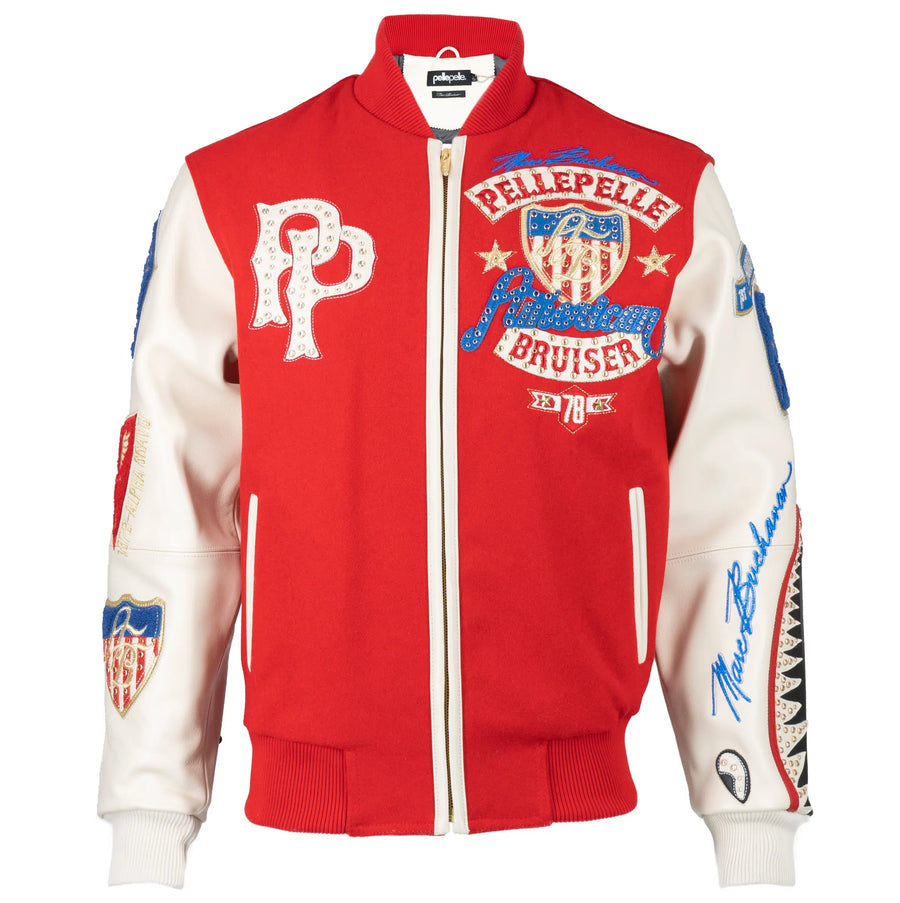 Pelle Pelle American Bruiser Varsity Jacket