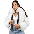 Fox Fur Leather Jacket
