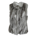 Natural Blue Fox Vest