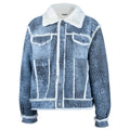 Piped Trucker Shearling