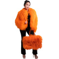 Mongolian Lamb Fur Tote