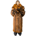 Women's Full Length Full Skin Fox Coat