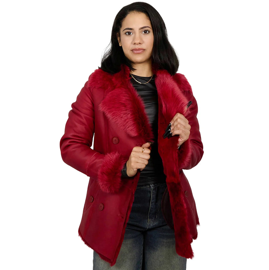 Button-Up Toscana Shearling