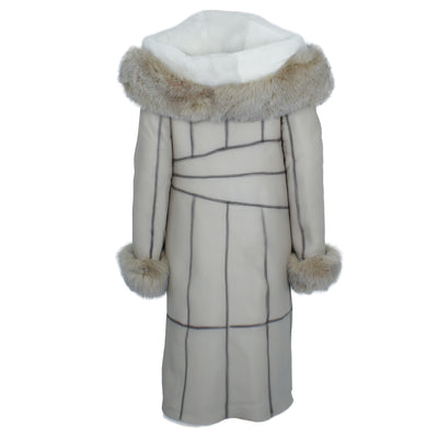 Acro Shearling Trench Coat