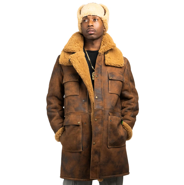Full Length 4 Pocket Shearling