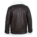 Shearling Trim Biker Jacket