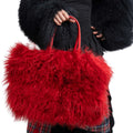 Mongolian Lamb Fur Tote