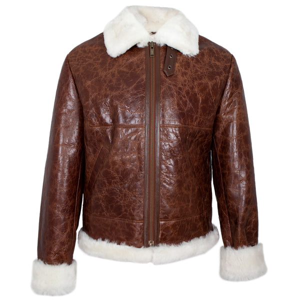 Cracked Skin B3 Leather Jacket