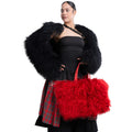 Mongolian Lamb Fur Tote
