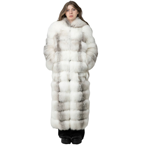Full Length Fox Fur with Hood