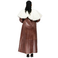 Shearling with Shouldered Collar