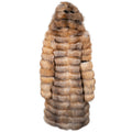 3/4 Fox Fur with Hood