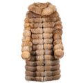 3/4 Fox Fur with Hood