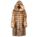 3/4 Fox Fur with Hood