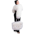 Mongolian Lamb Fur Tote