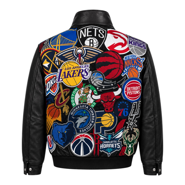 Jeff Hamilton NBA MegaPatch Varsity Jacket