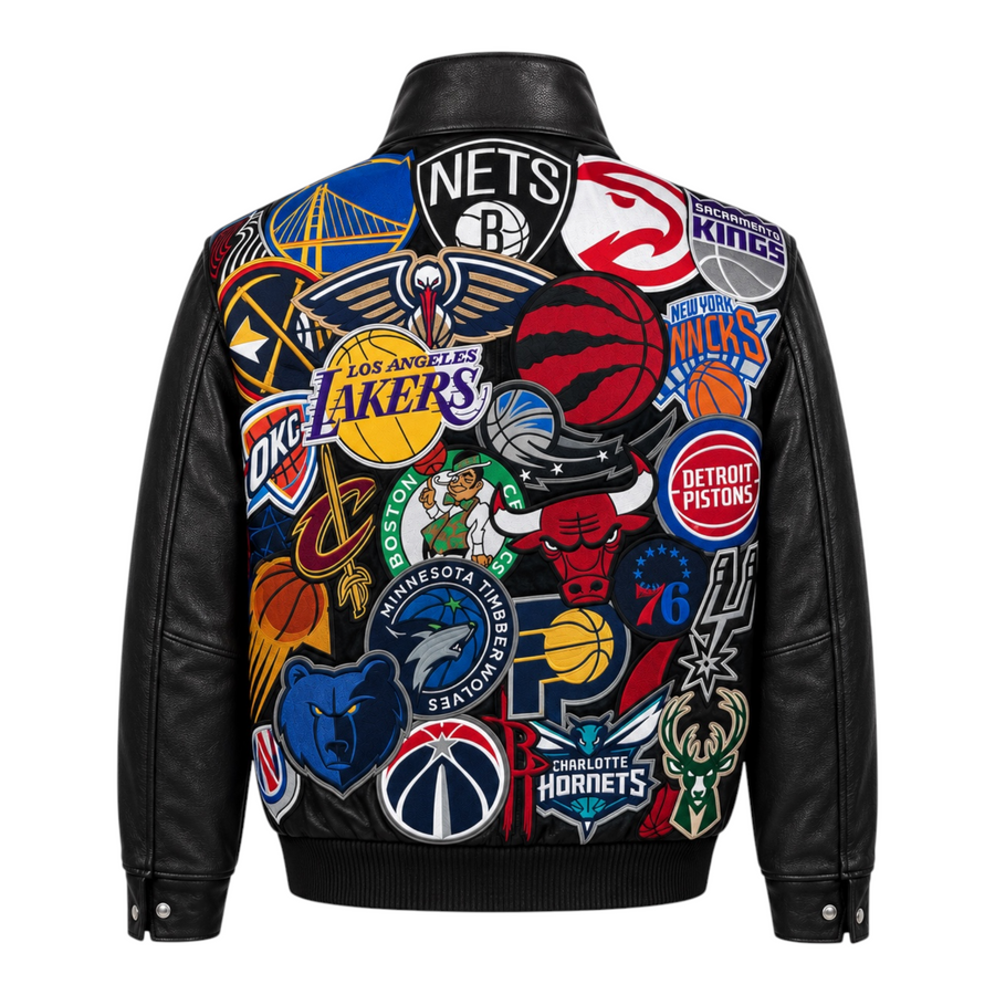 Jeff Hamilton NBA MegaPatch Varsity Jacket